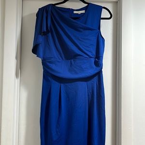 Royal blue dress